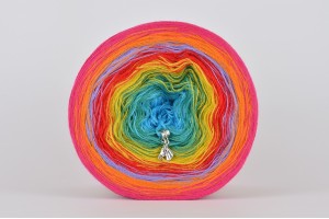 Liloppi Swing - 3 nitki - HAPPY RAINBOW (335)