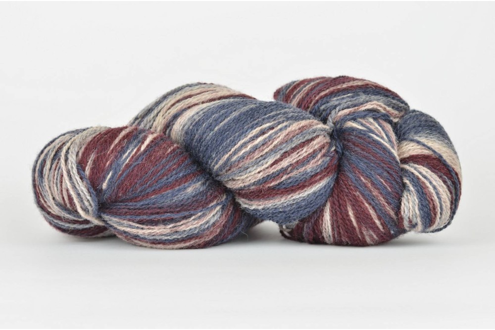 Wełna estońska 8/2 - BURGUNDIA 234g