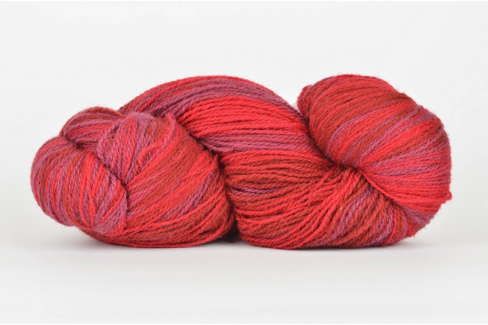Wełna estońska 8/2 - RED 236 g