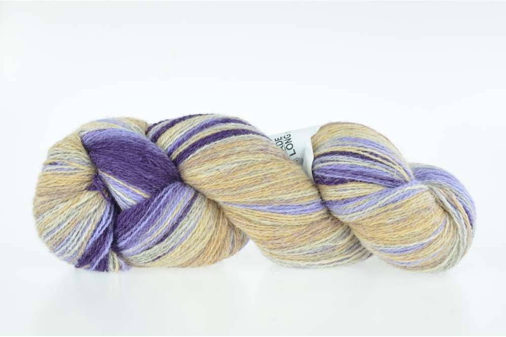 Wełna Aade Long 8/2 - LILAC/BEIGE- 252g