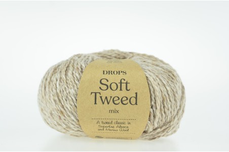 DROPS Soft Tweed - 03 piaskowy