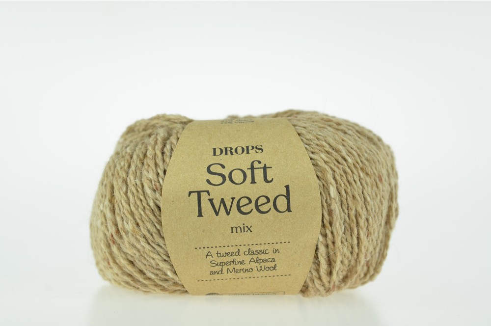 DROPS Soft Tweed - 04 biszkopt
