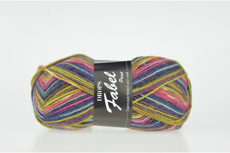 DROPS Fabel Print - candy 901
