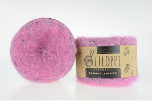 Liloppi Flossy Tweed - 56530 różowy