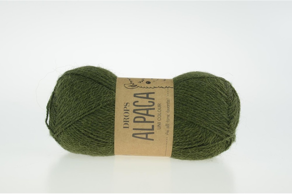 DROPS Alpaca - 7895 ciemny zielony