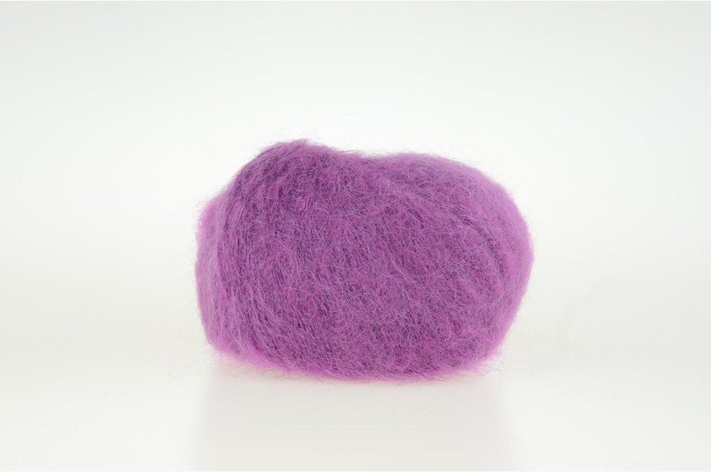 Gazzal Super Kid Mohair - 64410 ciemny wrzos
