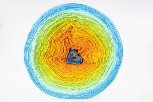 Liloppi Cotton Swing - 3 nitki - CRAZY RAINBOW (C114)