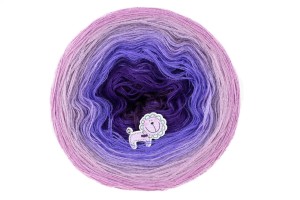 Liloppi Swing - 3 nitki - PURPLE MIX  (703)