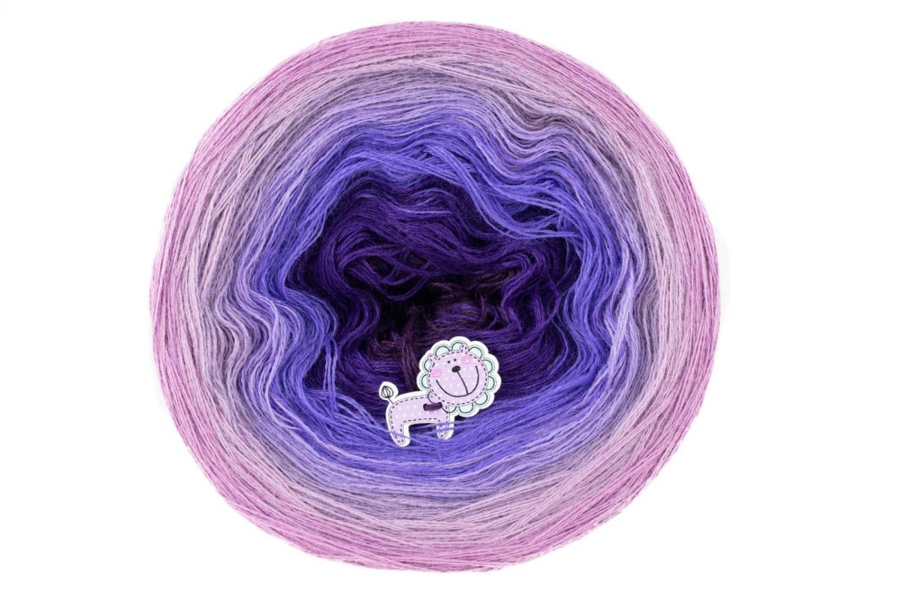 Liloppi Swing - 3 nitki - PURPLE MIX  (703)