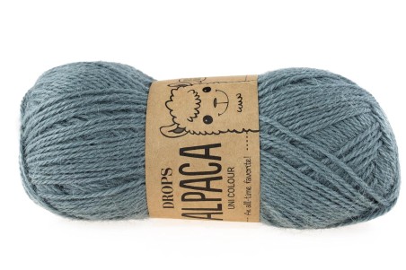 DROPS Alpaca - 7139 niebieski mineralny