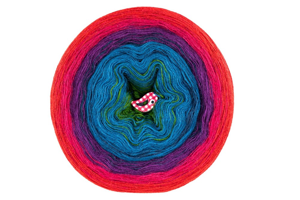 Liloppi Swing - 3 threads - INDIGO BIRD (622)