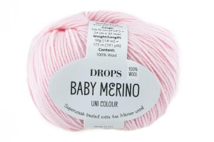 DROPS Baby Merino - 05 jasny róż