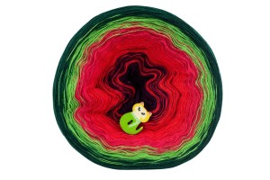 Liloppi Cotton Swing - 3 nitki - STRAWBERRIES FIELD (C252)