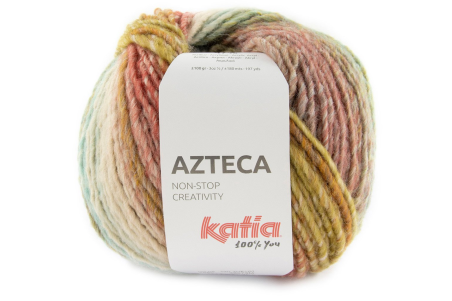 Katia Azteca  - 7880 - Brązowy-Niebiesko-zielony