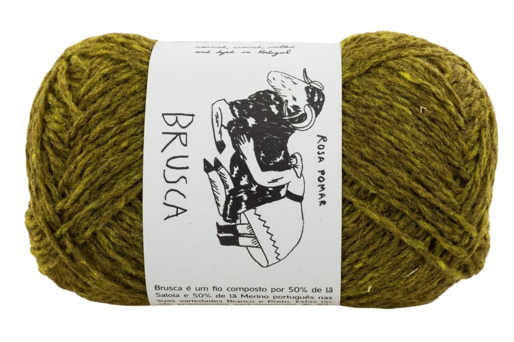 Rosa Pomar BRUSCA - mchowa zieleń C579