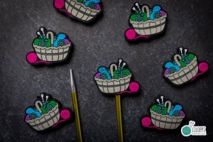 Ozdobne markery Funny Cats - 2 szt.