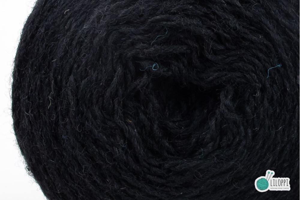 Wełna estońska 8/2 - Black