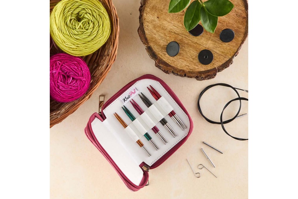 KnitPro Dreamz interchangeable needle tip 13cm Set Starter