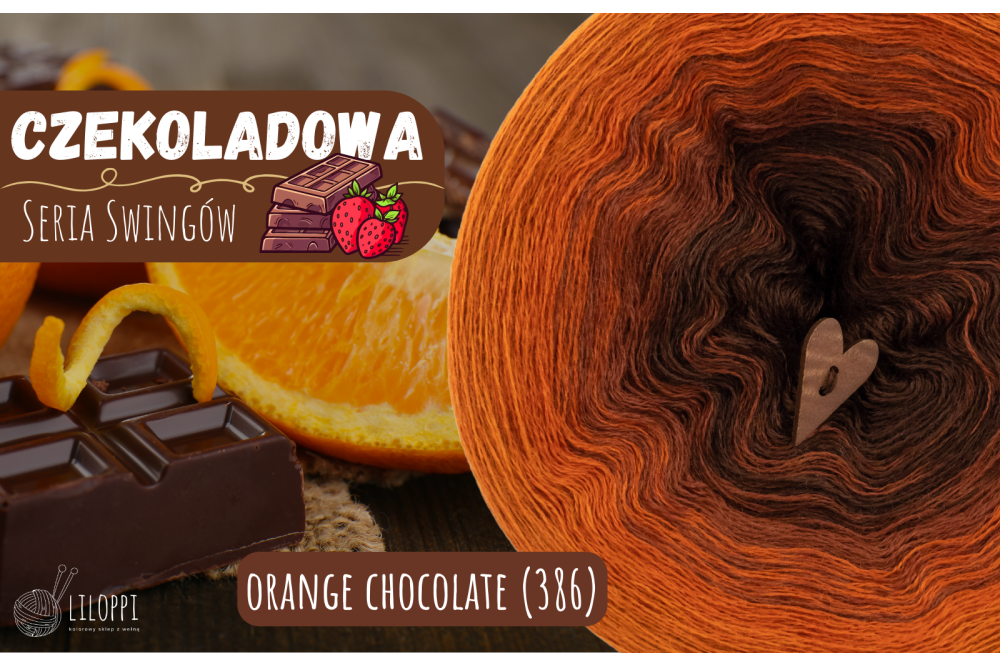 Liloppi Swing -  ORANGE CHOCOLATE (836)