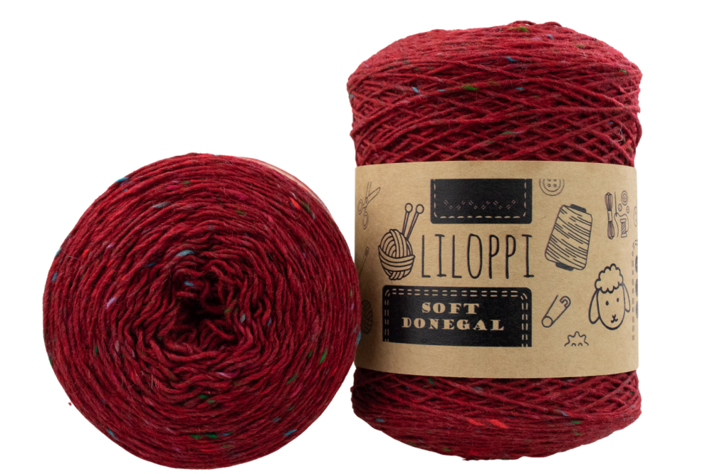 Soft Donegal Cardinal Red 5567