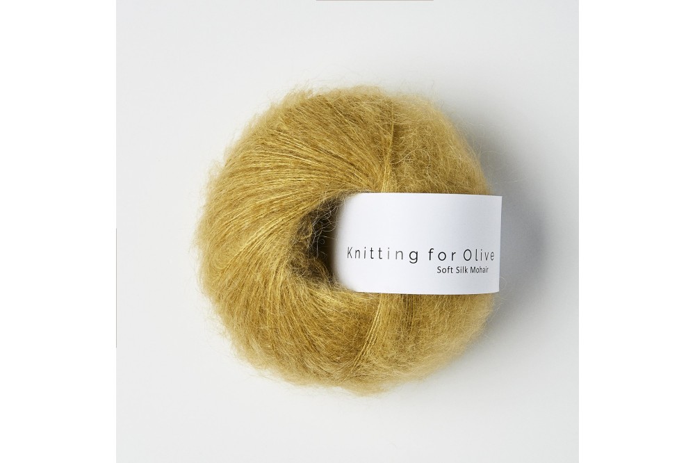 Knitting for Olive Soft Silk Mohair - Dusty Honey