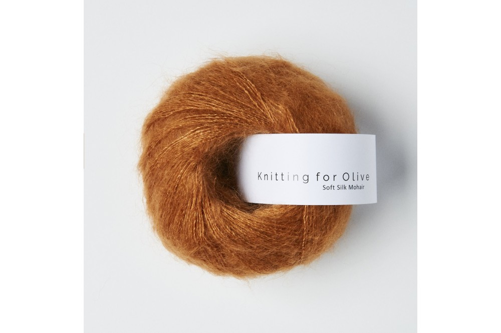 Knitting for Olive Soft Silk Mohair - Copper
