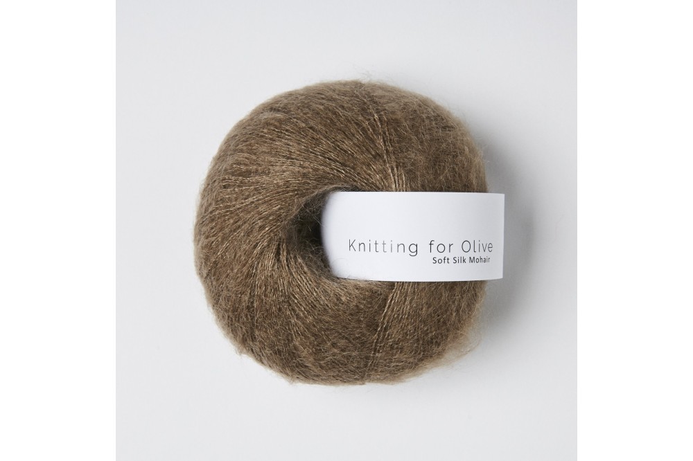 Knitting for Olive Soft Silk Mohair - Bark