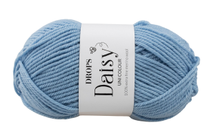 DROPS Daisy - 37 błękitny