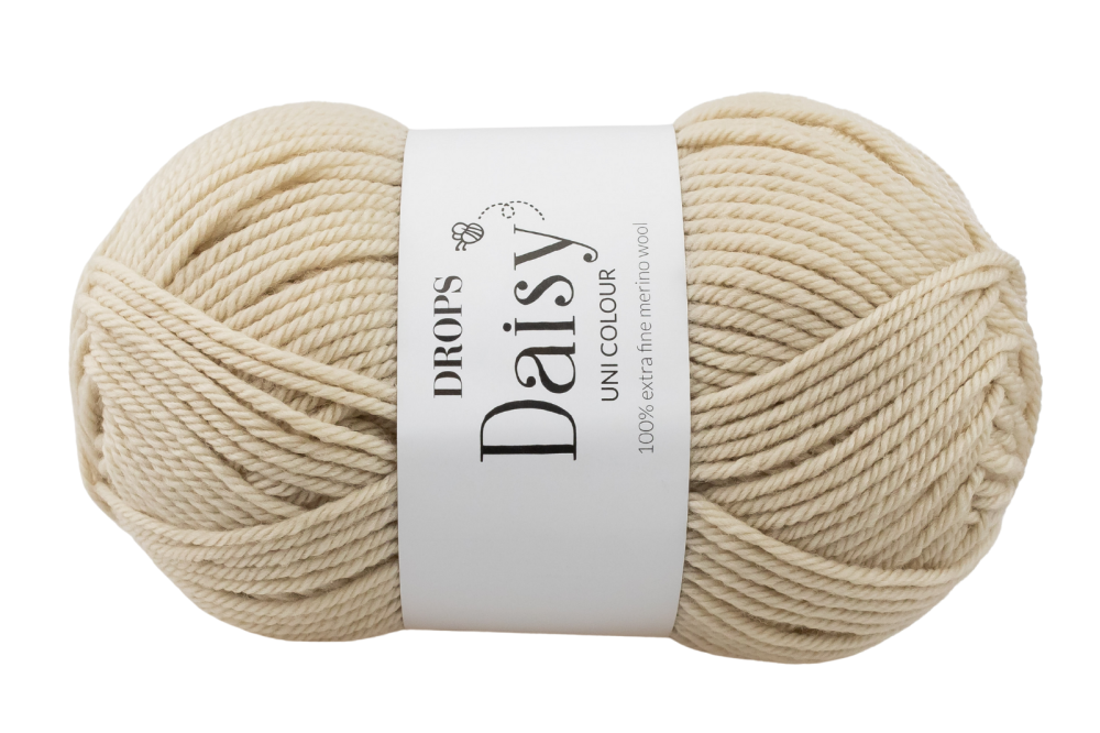 DROPS Daisy - 02 marcepan