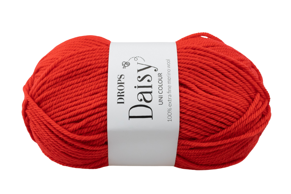 DROPS Daisy - 20 czerwony