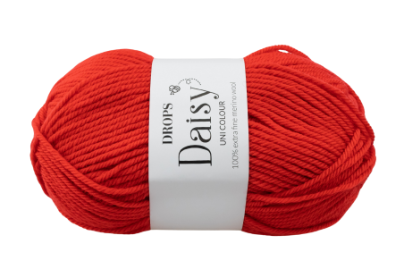 DROPS Daisy - 20 czerwony