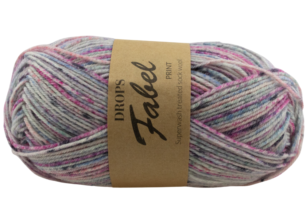 DROPS Fabel Print - wieczorne sny 929