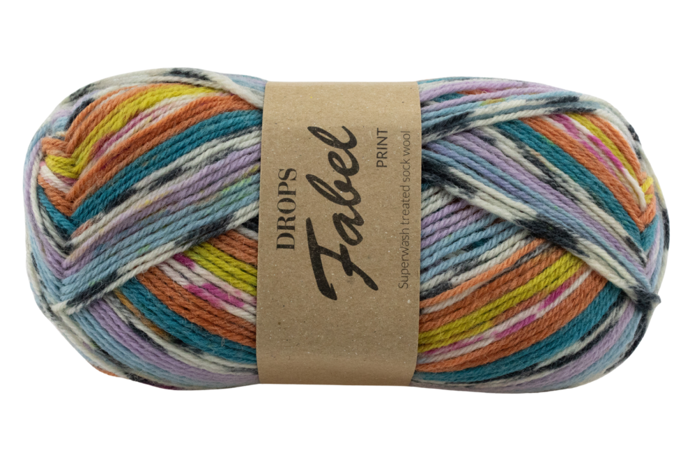 DROPS Fabel Print -  country fair 923