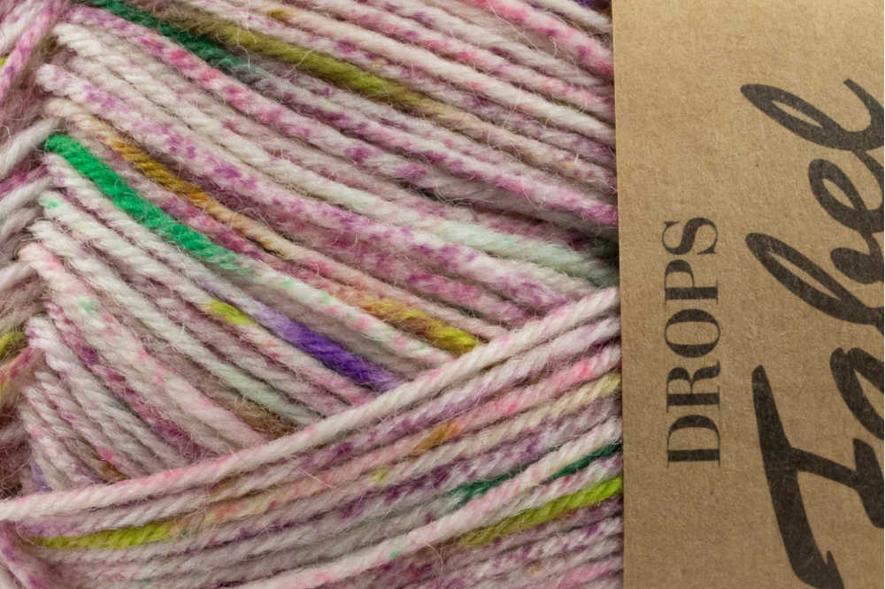 DROPS Fabel Print -  lawendowe pola 927