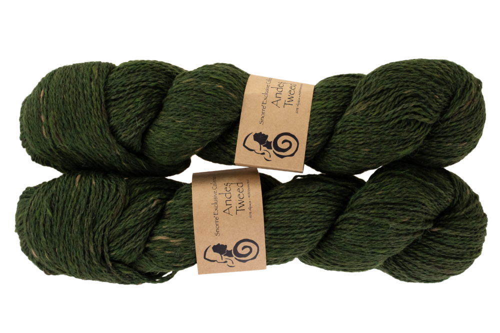 Viking Garn Andes Tweed - 234 Grønn