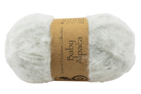 Viking Garn Baby Alpaca - 312 Perlegrå