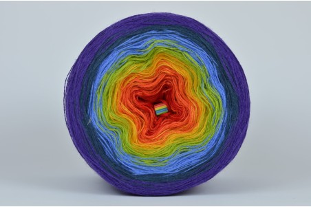 Liloppi Swing Rainbow - 3 nitki - CLASSIC (R100)