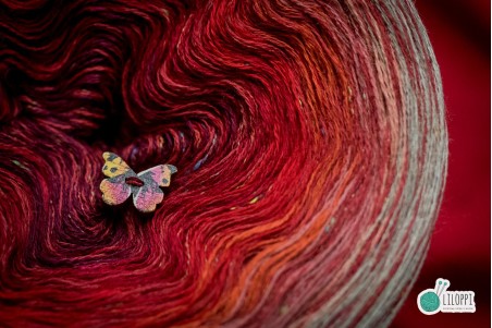 RED MIRAGE BUTTERFLY - MB15