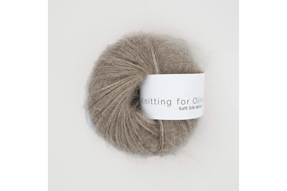 Knitting for Olive Soft Silk Mohair - Cardamon