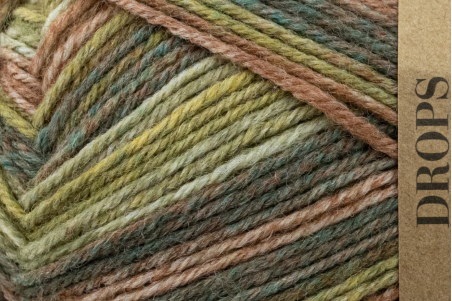 DROPS Fabel Print - leśny 650