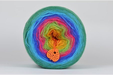 Liloppi Swing Rainbow - 3 nitki - COLOUR MADNESS (R110)