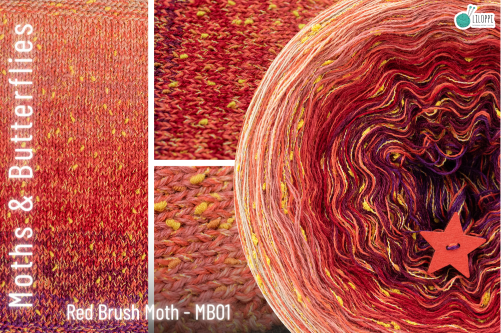 RED BRUSH MOTH - MB1