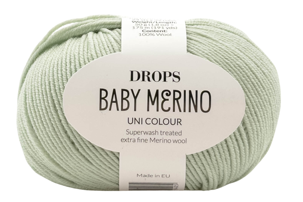 DROPS Baby Merino - 58 lody pistacjowe