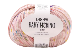 DROPS Baby Merino - 103 urodzinowe confetti