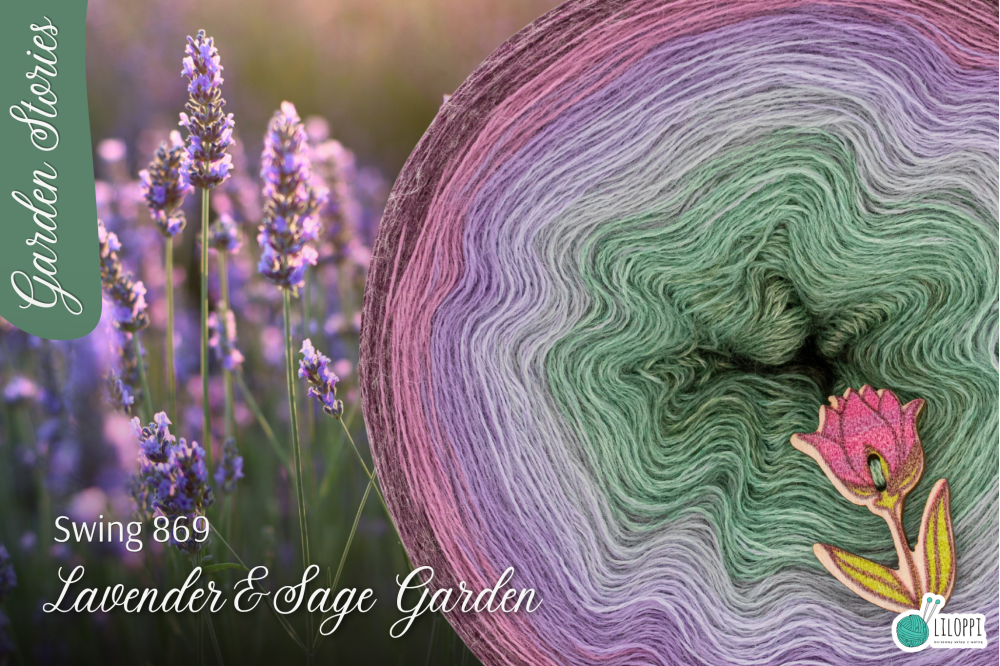 Liloppi Swing - LAVENDER&SAGE GARDEN  (869)