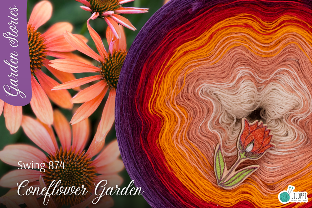 Liloppi Swing - CONEFLOWER GARDEN  (874)