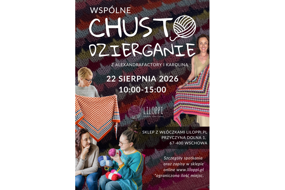 Wspólne Chustodzierganie z Karoliną i AlexandraFactory