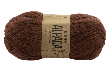 DROPS Alpaca - 9041 miedziany brąz