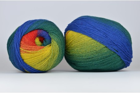 Wool Jazz Artistic - 41 tęczowa