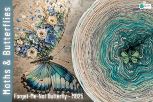 FORGET-ME-NOT BUTTERFLY - MB25